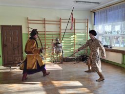 Pokaz historyczny „Rekonstrukto” w naszej szkole